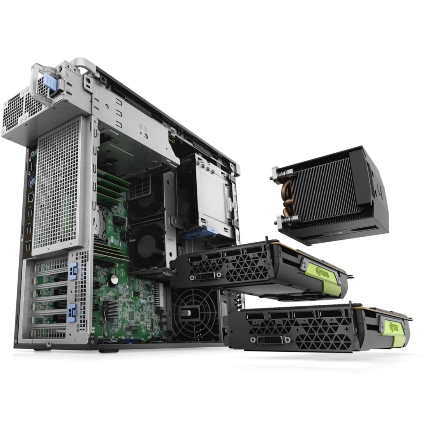 Refurbished Dell Precision T5820 Workstation Desktop | Xeon W - 2255 - 1TB SSD + 1TB SSD Hard Drive - 64GB RAM - Nvidia RTX A4000 | 10 cores @ 4.5