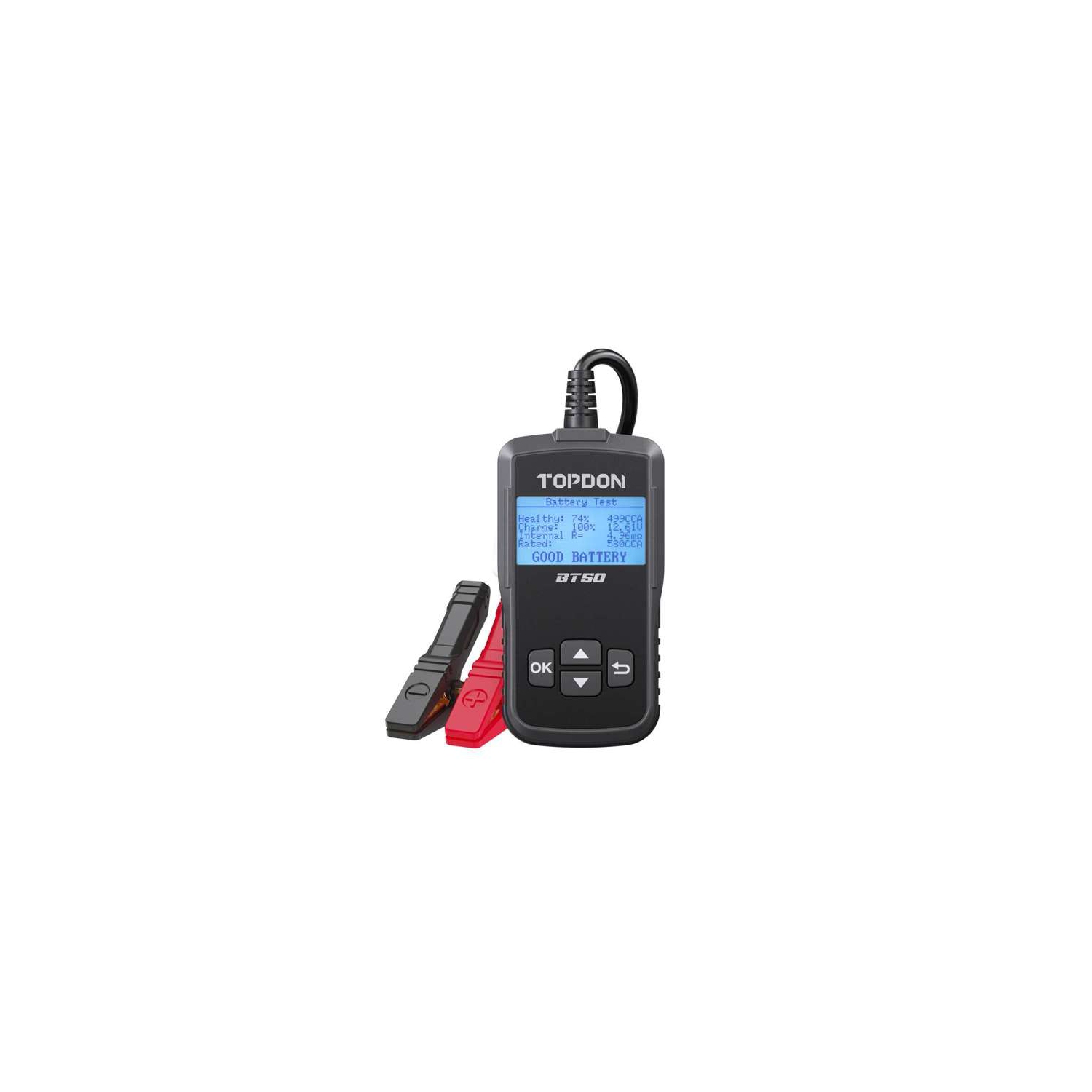 Topdon BT50 Battery, Charging & Cranking System Tester.