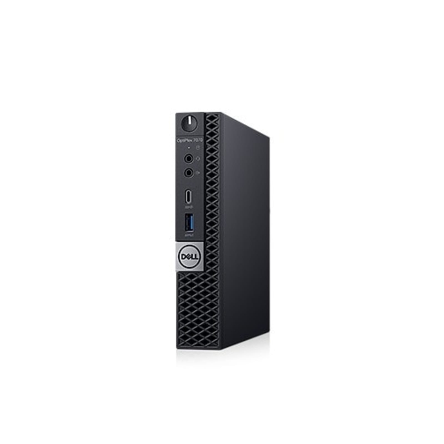 Refurbished Dell Optiplex 7070 Micro Tower Desktop | Core i7 - 9700T - 256GB SSD Hard Drive - 16GB RAM | 8 cores @ 4.3 GHz Win 11 Pro Black
