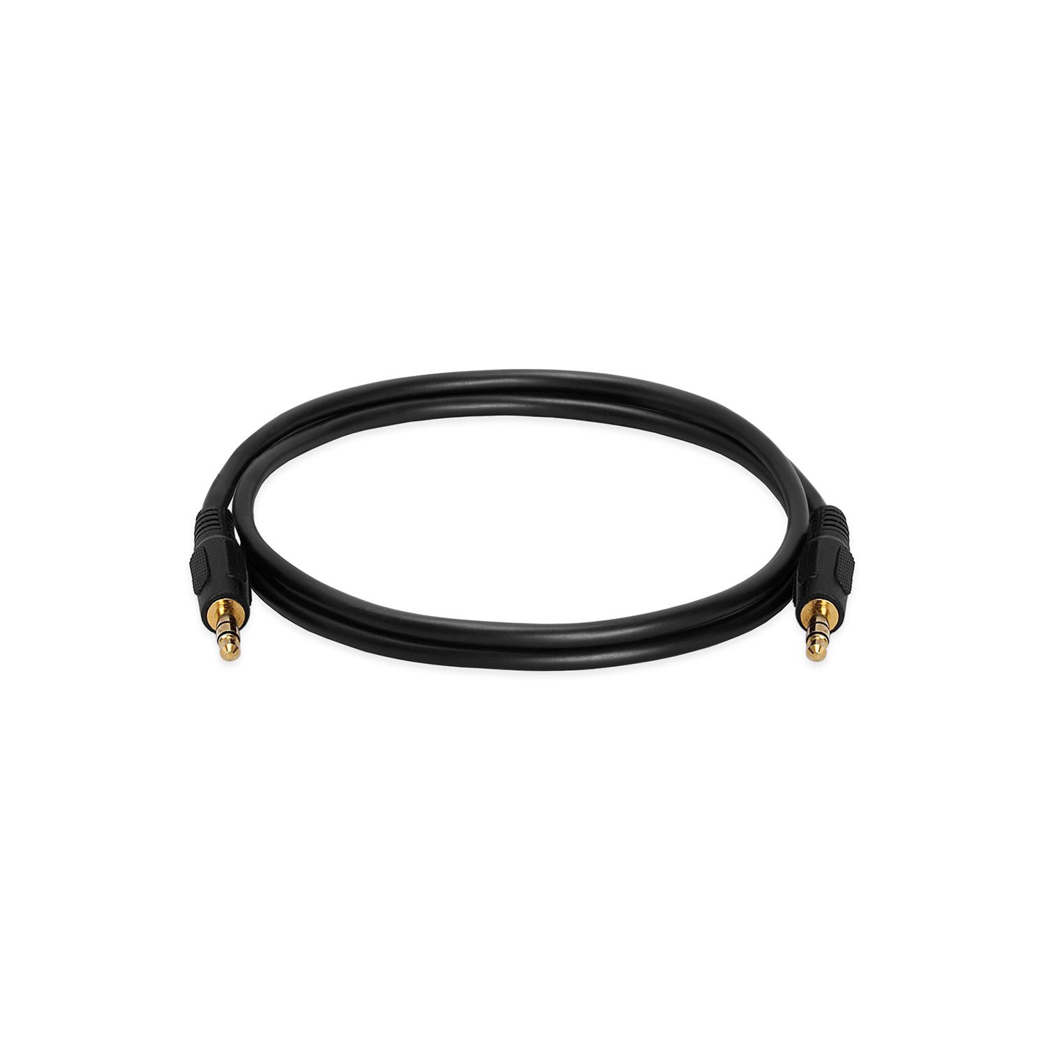 Cmple – Câble audio auxiliaire mâle à mâle 3,5 mm pour haut-parleur stéréo avec fiches plaquées or mâle à mâle Adaptateur de cordon auxiliaire