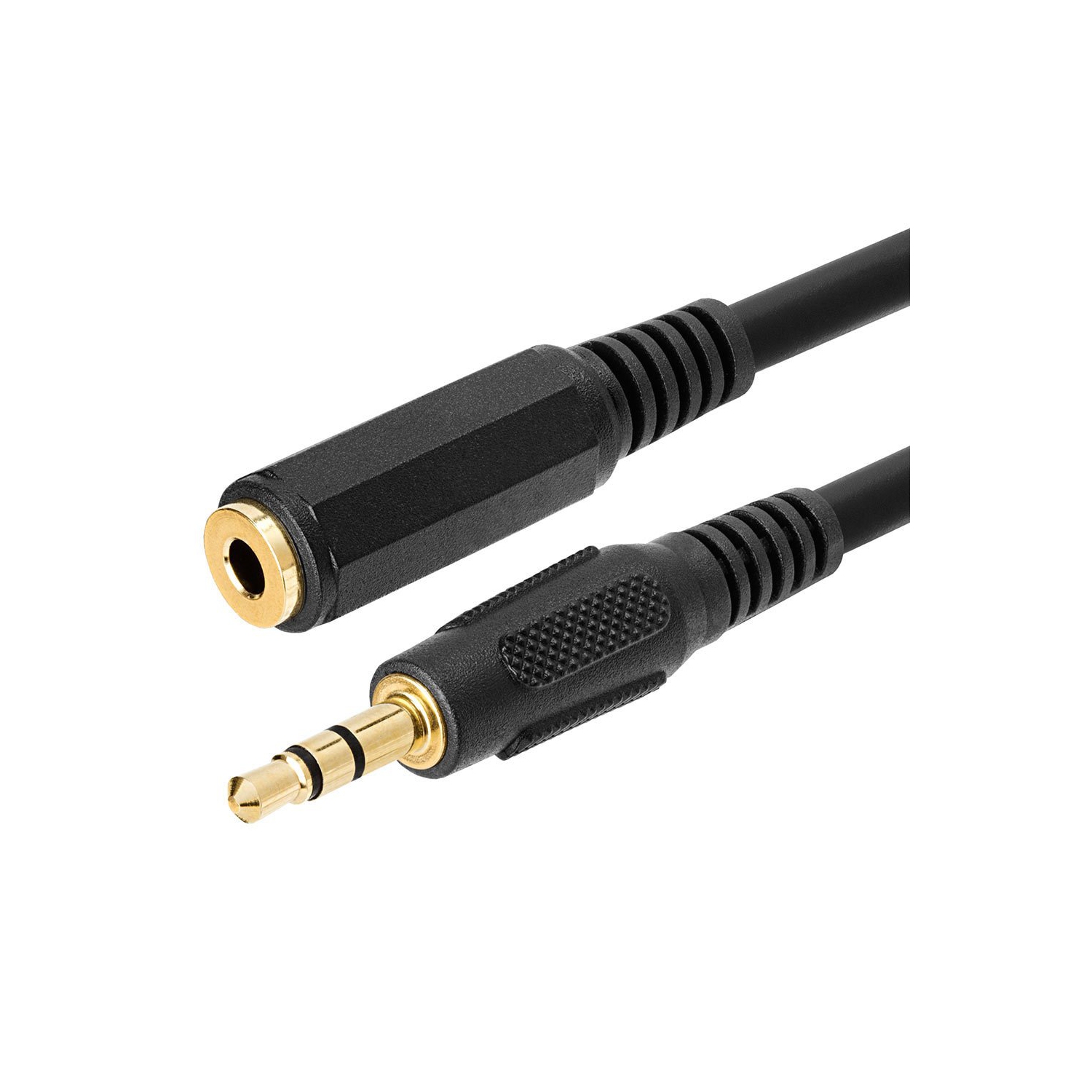 Cmple – Câble de rallonge pour casque d'écoute, rallonge pour prise 3,5&nbsp;mm mâle à femelle audio stéréo, câble de rallonge auxiliaire TRS de 1/8,