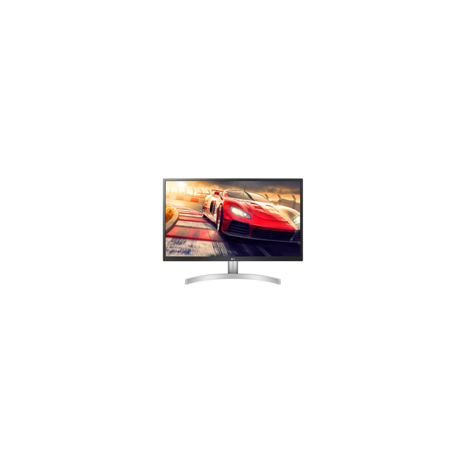 Open Box - LG 27" 4K Ultra HD 60Hz 5ms GTG IPS HDR LED FreeSync Gaming Monitor - White