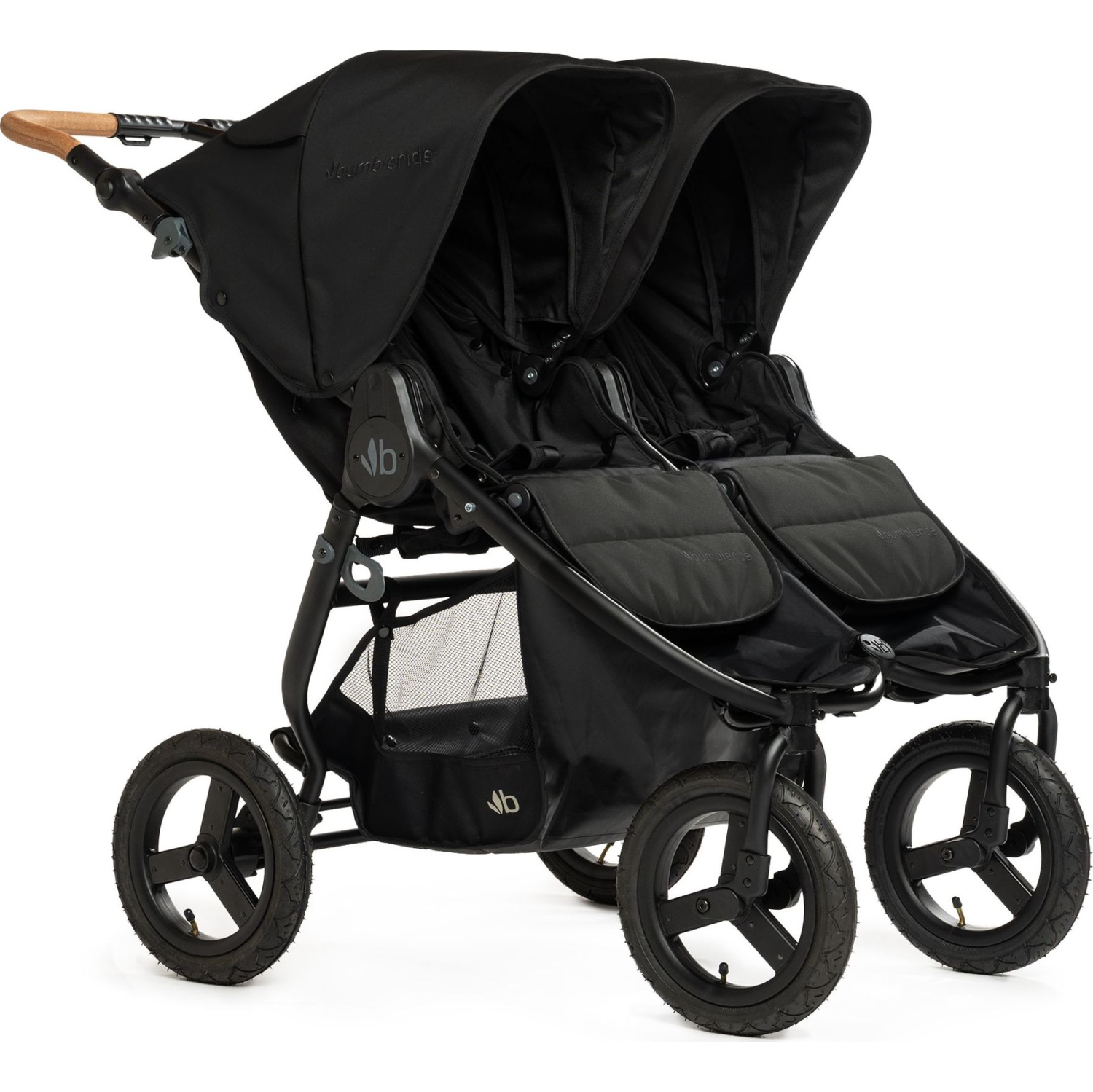 Bumbleride Indie Twin Double Stroller - Black