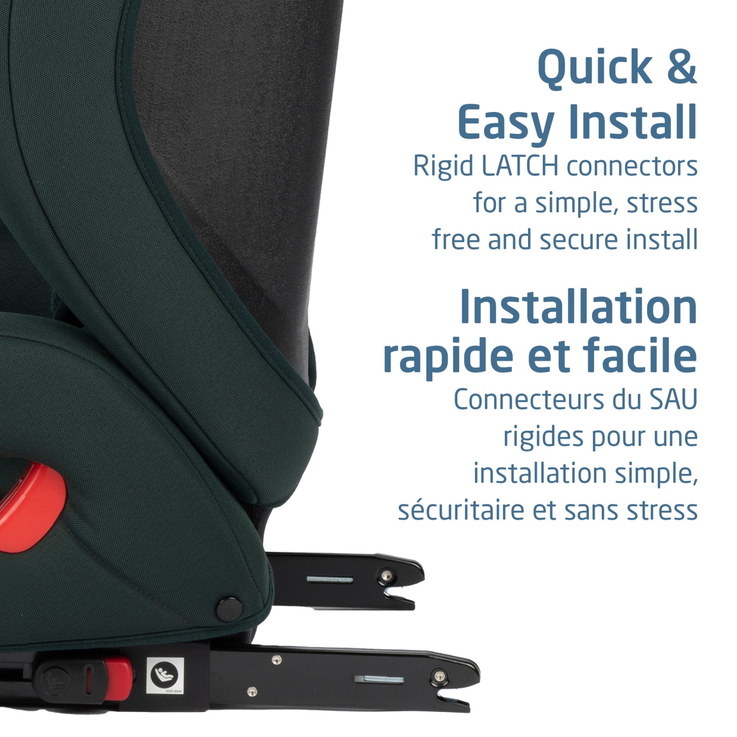 Maxi Cosi RodiSport 2-in-1 Booster Car Seat - Authentic Green
