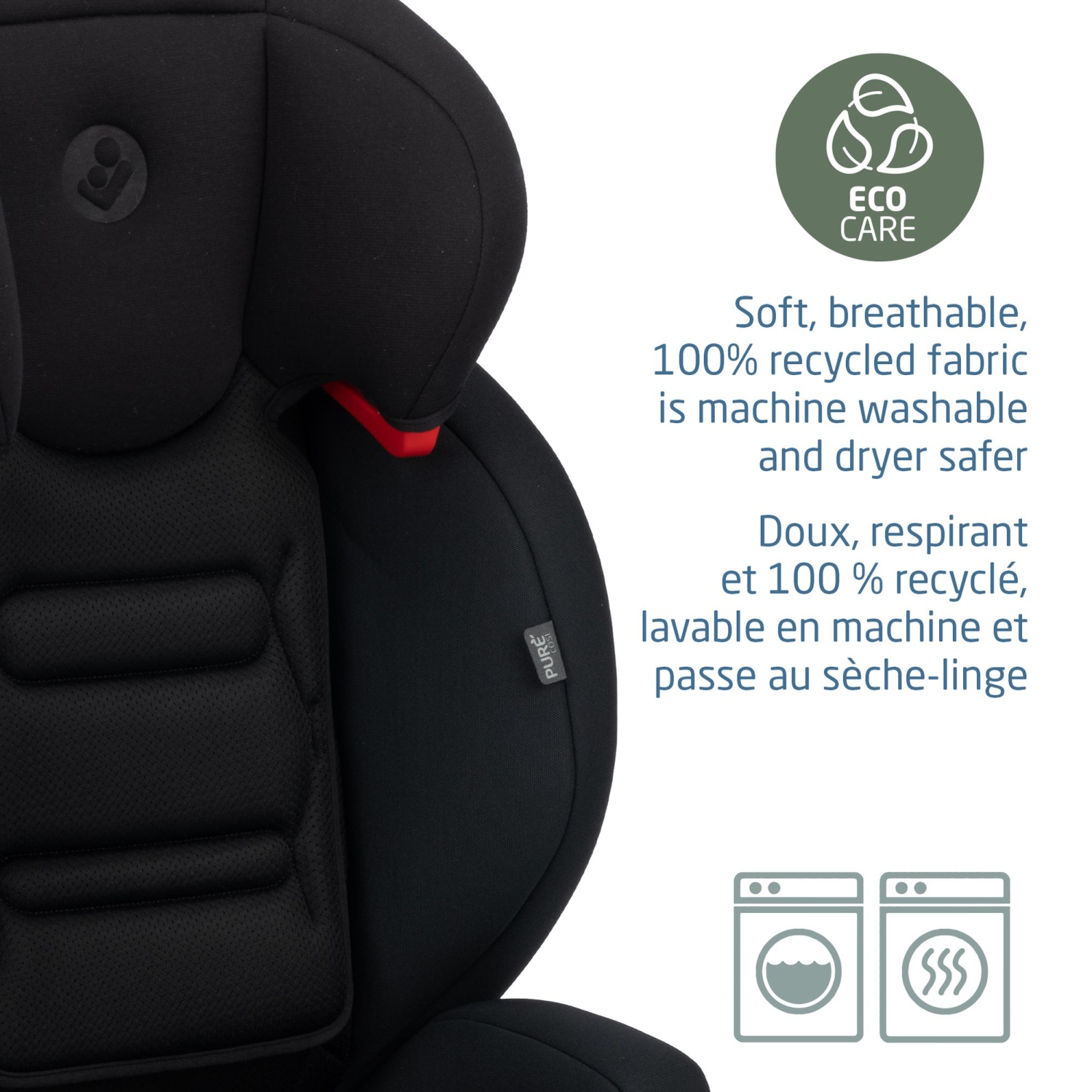 Siège rehausseur 2-en-1 RodiSport de Maxi Cosi - Noir authentique
