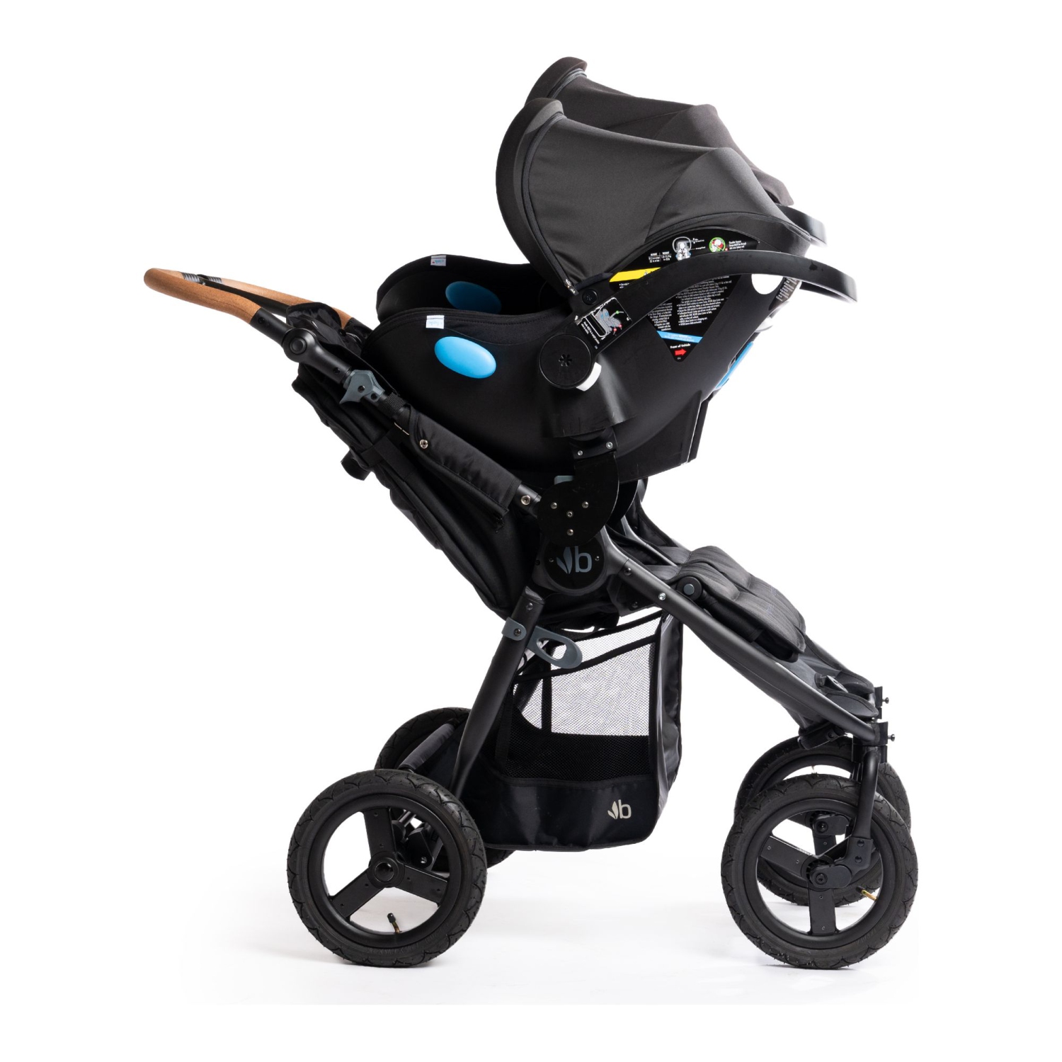 Bumbleride Set of Two Car Seat Adapters for Indie Twin Strollers - Maxi Cosi/Cybex/Nuna/Clek