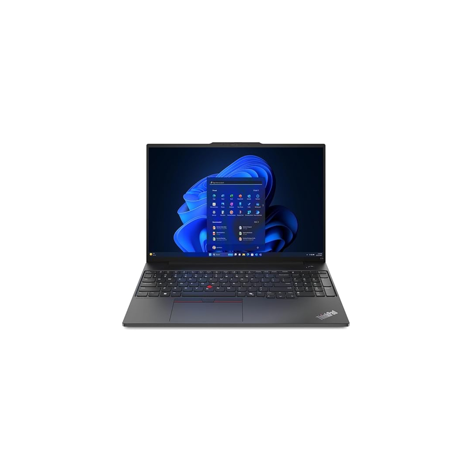 Lenovo ThinkPad E16 Gen 2 16" WUXGA Laptop (AMD Ryzen 5 7535U/AMD Radeon 660M/16GB RAM/256GB SSD/Windows 11 Pro)