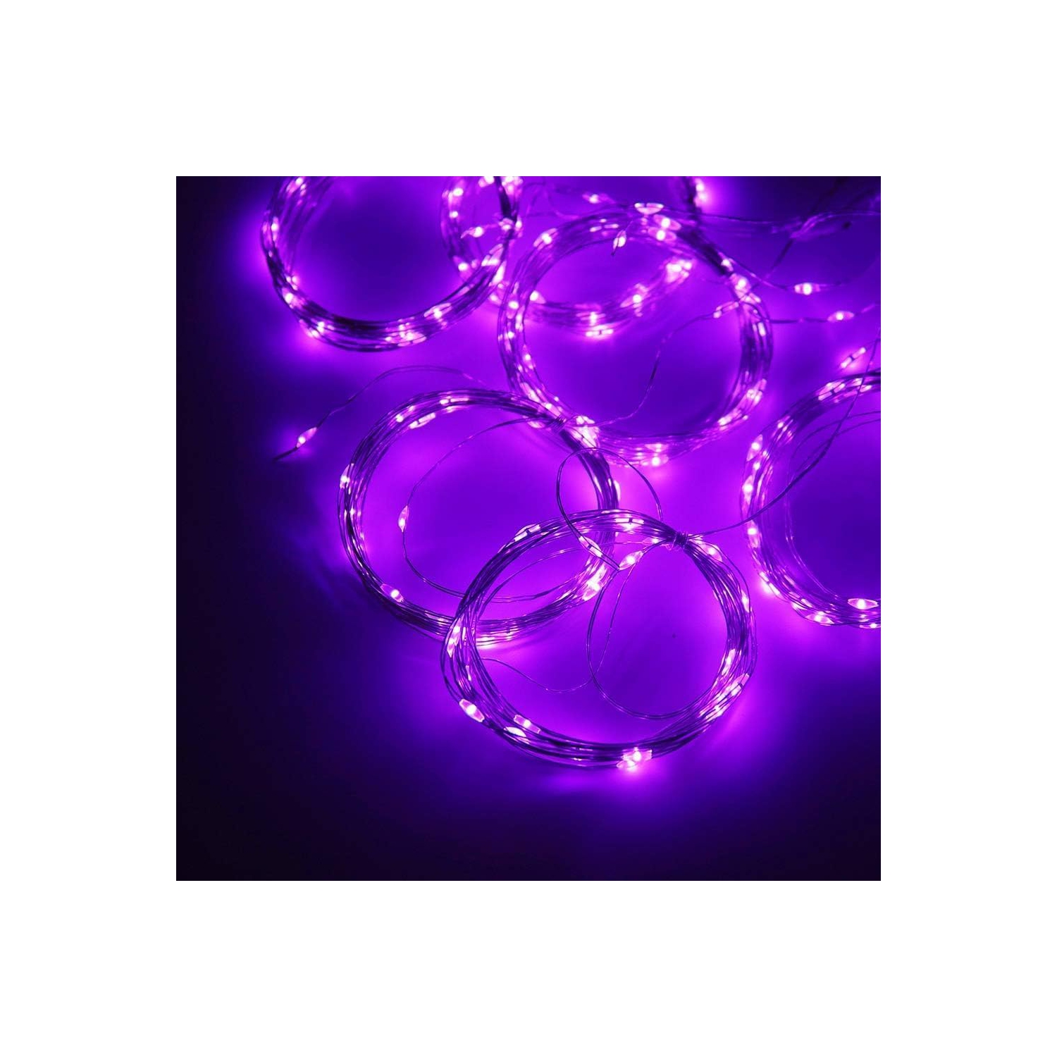 Lumières de rideau de fée pour chambre à coucher 300 LED, guirlandes de Noël USB Plug in 8 modes avec télécommande pour Wedding Party Decor blanc