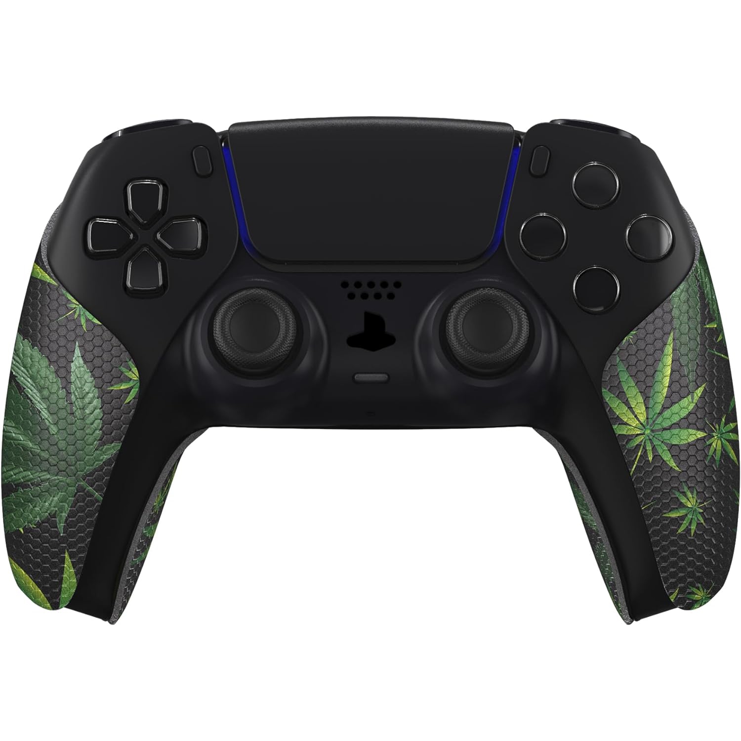 Prise de manette absorbant la sueur de PlayVital pour manette de PS5, prises de poignée antidérapantes en caoutchouc souple pour manette de PS5,