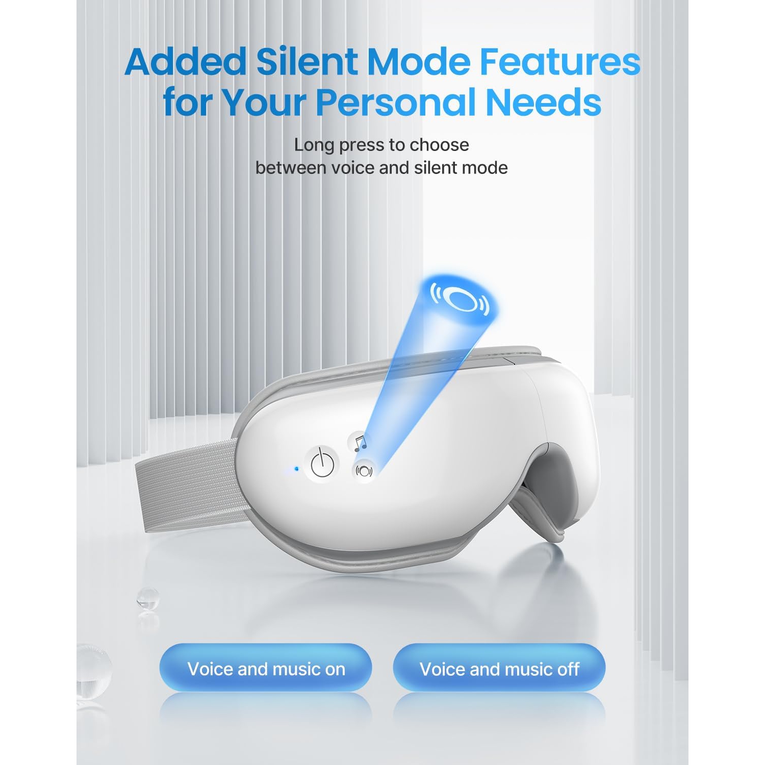 RENPHO Eyeris 1 - Eye Mask with Heat -White