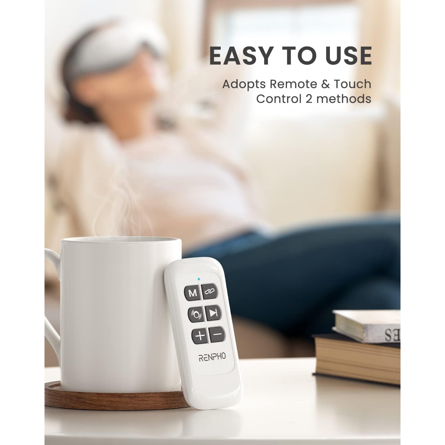 RENPHO Eyeris 1 - Eye Mask with Heat -White