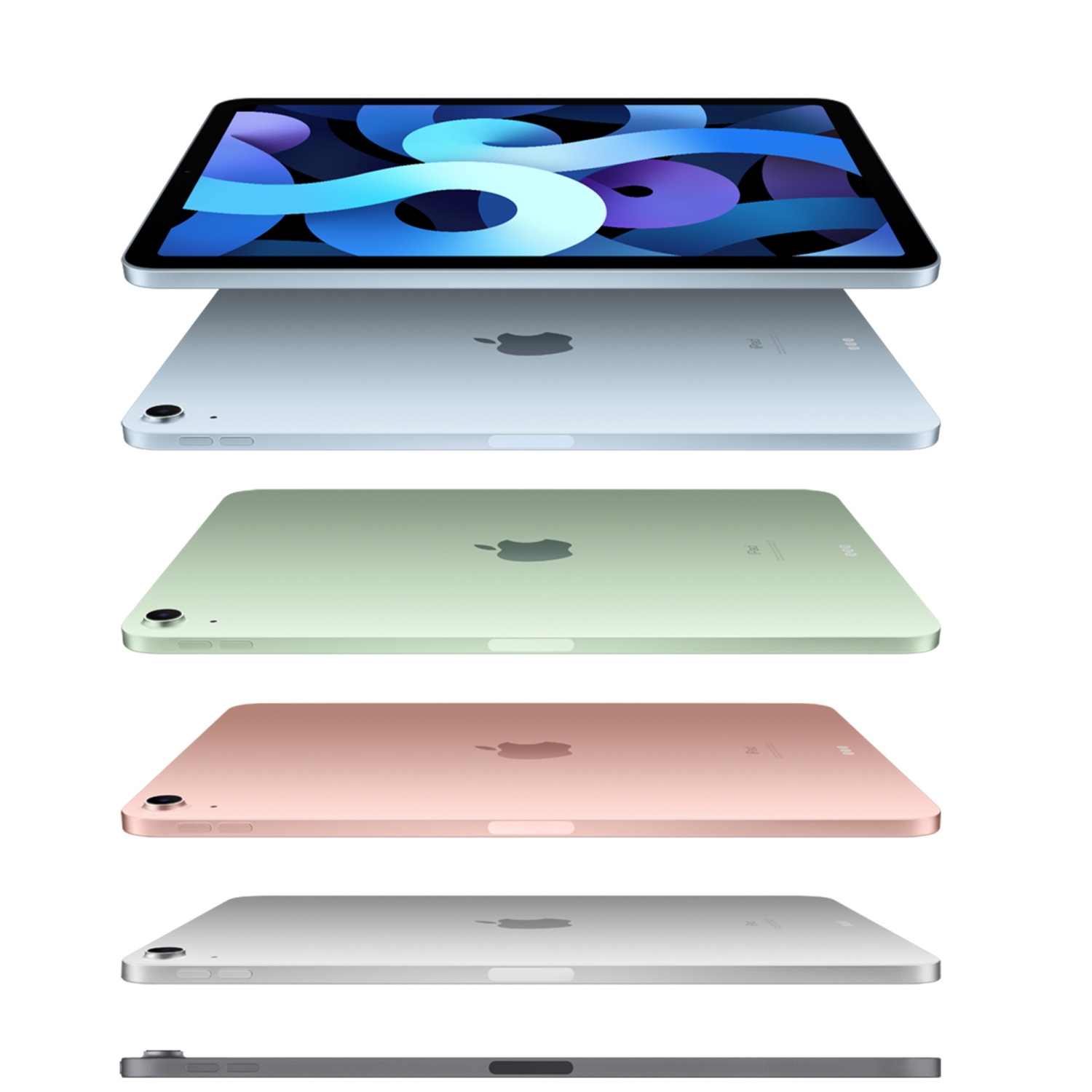 Remis à neuf - iPad Air (4ᵉ gén) A14 4&nbsp;Go RAM 64&nbsp;Go avec Wi-Fi d'Apple - Gris cosmique