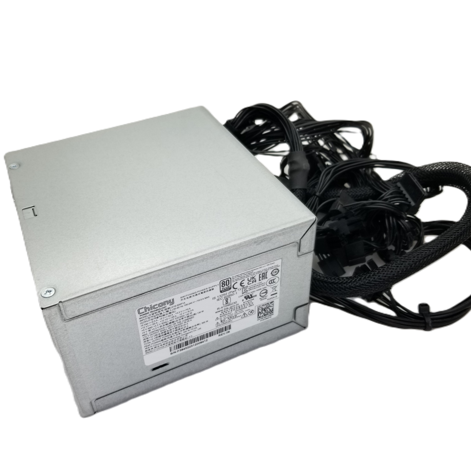 Remis à neuf – Bloc d'alimentation à découpage 500&nbsp;W D16-500 1&nbsp;A 0A100-00142800 de Chicony