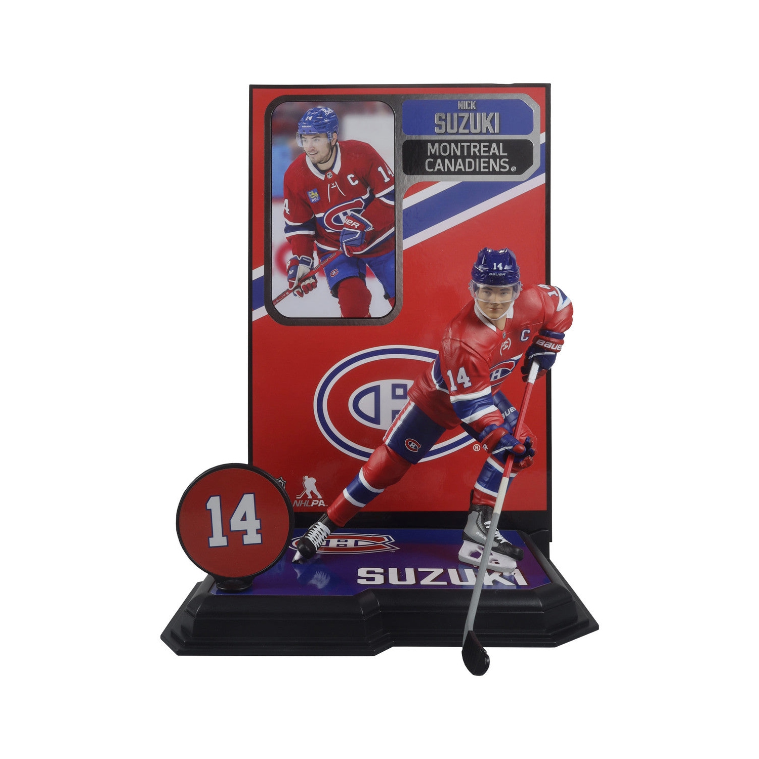 NHL Hockey SportsPicks 7 Inch Static Figure Montreal Canadiens - Nick Suzuki