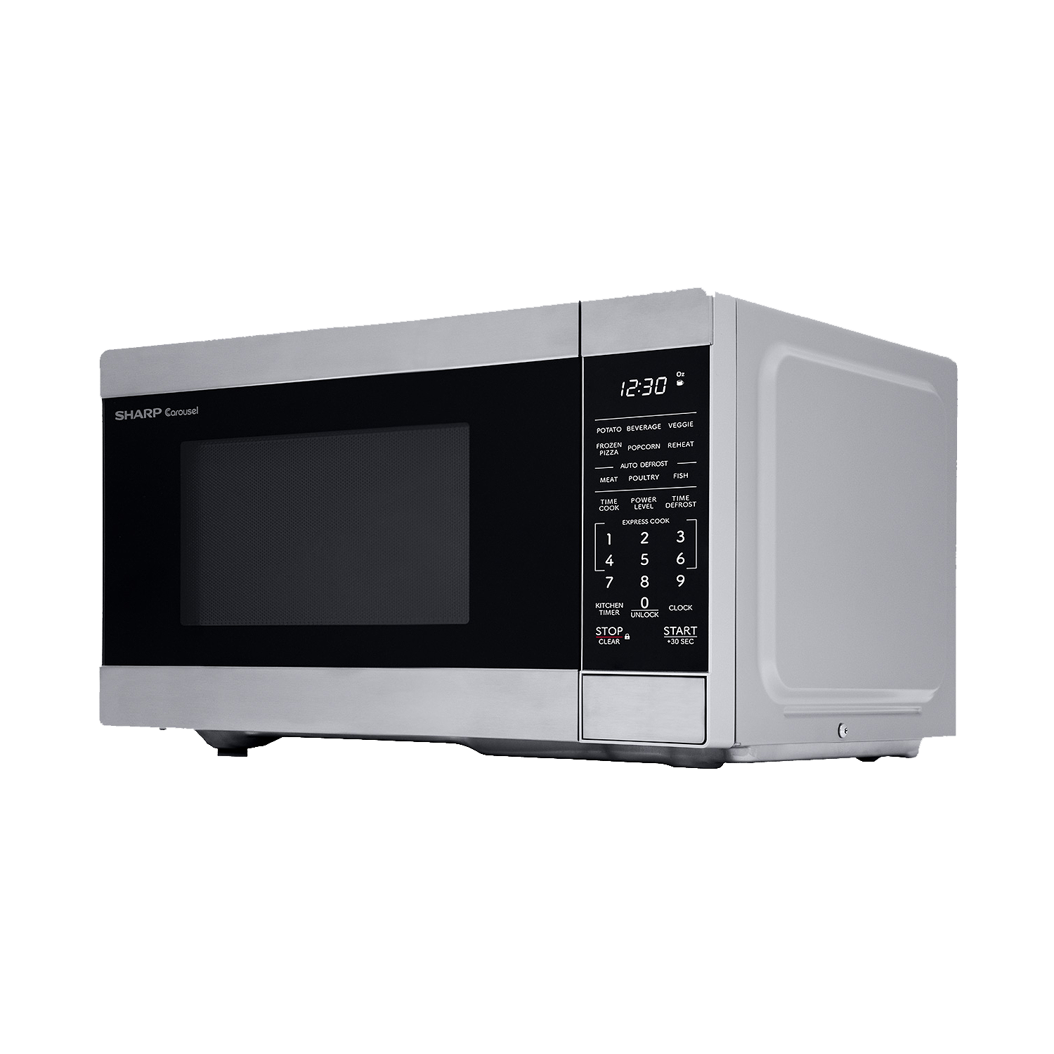 Four à micro-ondes 0,9 pi³ DE Sharp Four à micro-ondes de comptoir Carousel MD de 900 W