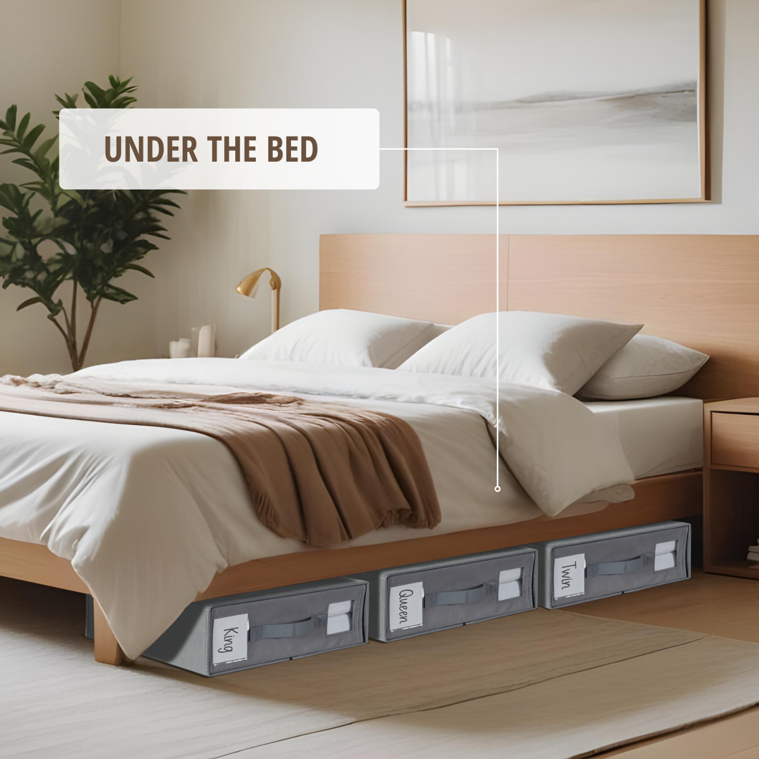 Rangement et rangement de draps pliables DECOMOMO