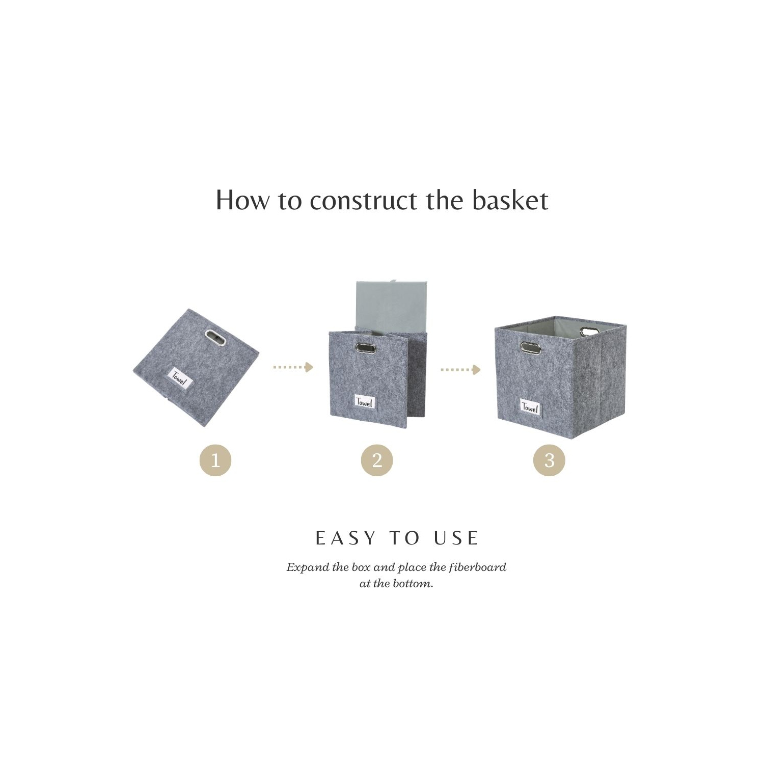 Paniers de rangement 13x15 Kallax | Bac de rangement avec porte-étiquette | Organisateurs de placard pour jouets