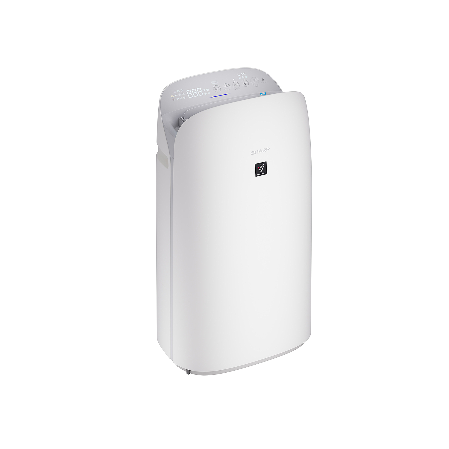 SHARP KCP110CW Extra Large Room Smart HEPA Air Purifier with Plasmacluster® Ion and Built-in Humidifier