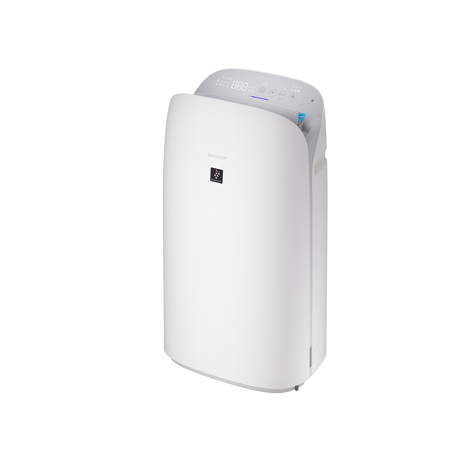 SHARP KCP110CW Extra Large Room Smart HEPA Air Purifier with Plasmacluster® Ion and Built-in Humidifier