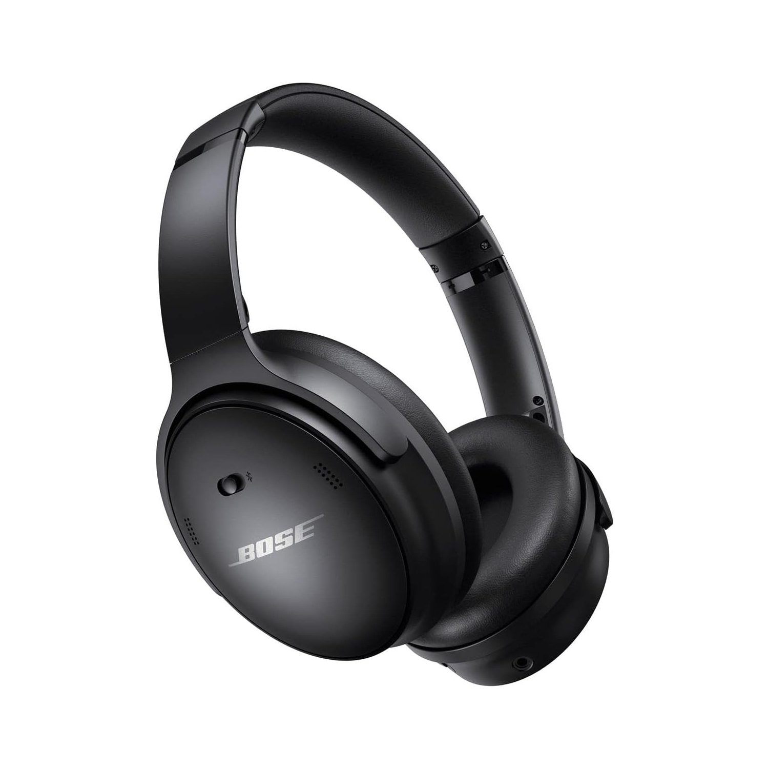Casque d'écoute Bluetooth sans fil à suppression du bruit QuietComfort 45 de Bose avec microphone pour les appels téléphoniques – Triple noir