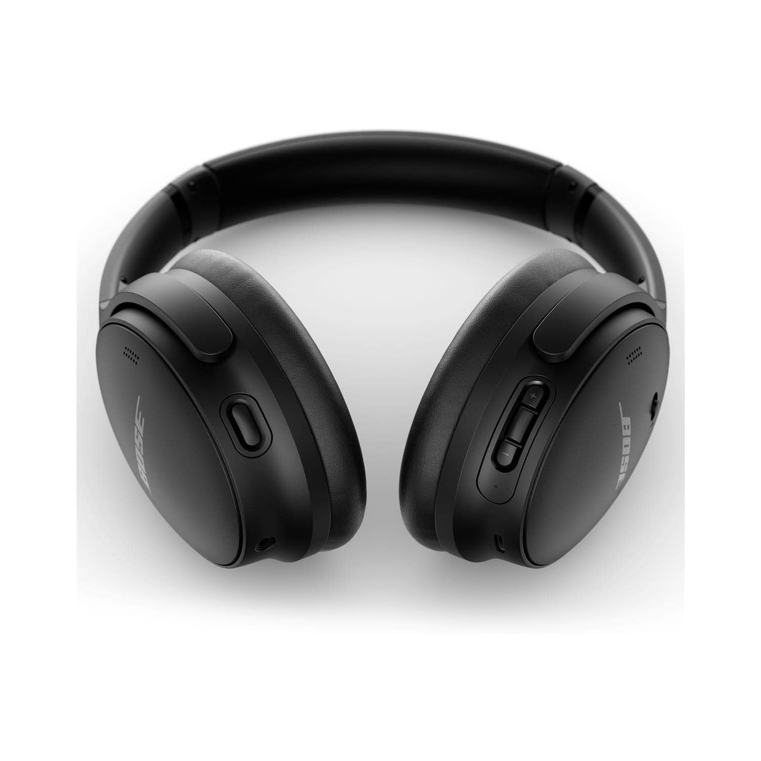 Casque d'écoute Bluetooth sans fil à suppression du bruit QuietComfort 45 de Bose avec microphone pour les appels téléphoniques – Triple noir