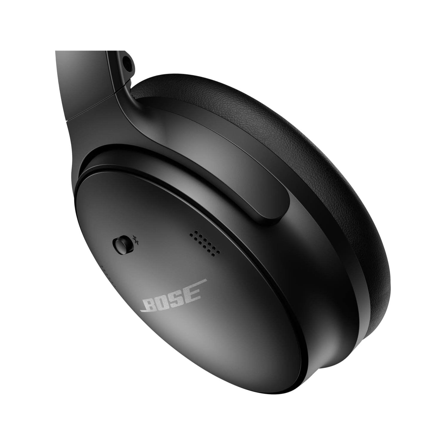 Casque d'écoute Bluetooth sans fil à suppression du bruit QuietComfort 45 de Bose avec microphone pour les appels téléphoniques – Triple noir