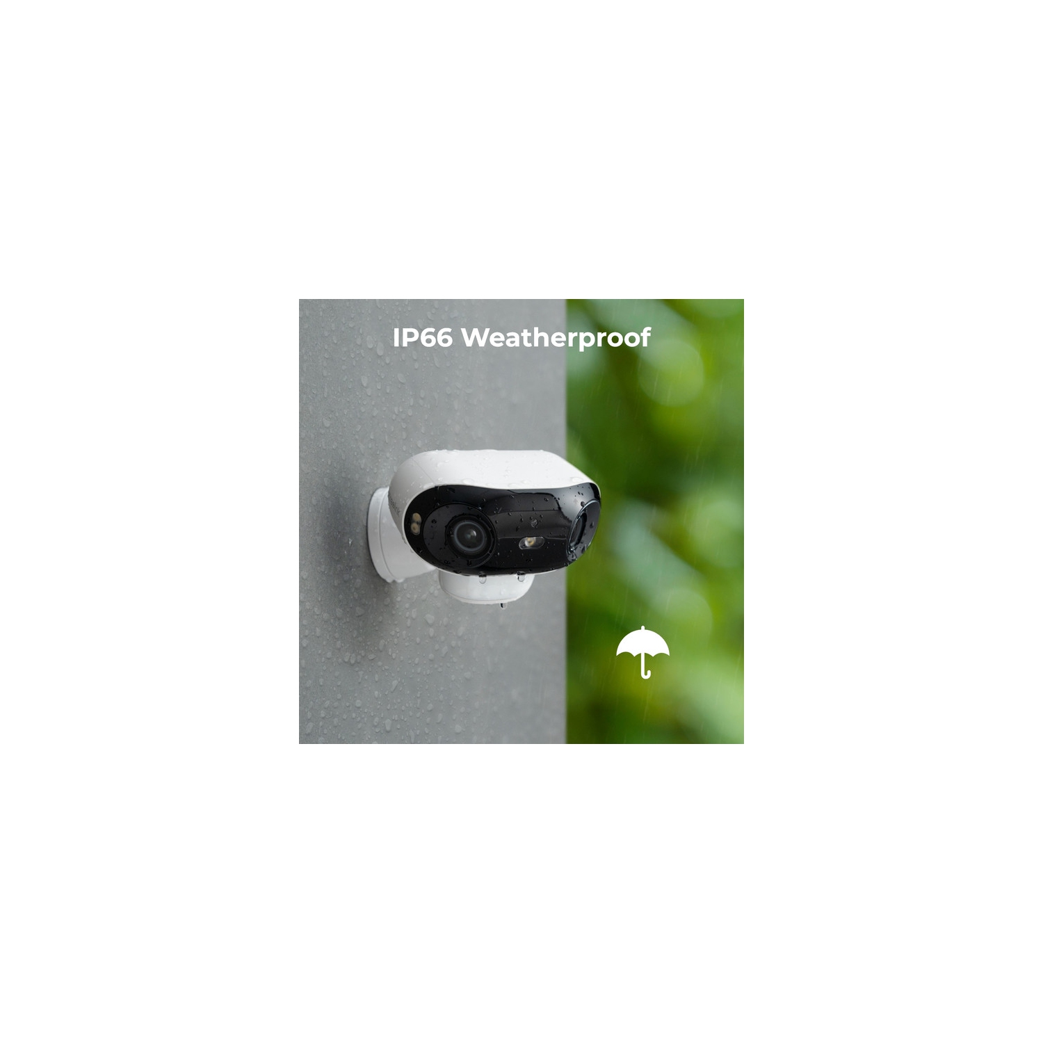 Reolink 4K Solar Security Camera, Rechargeable Battery Wireless Outdoor Camera with Dual-Band Wi-Fi 6, 180° Blindspot-Free View, Argus 4 Pro