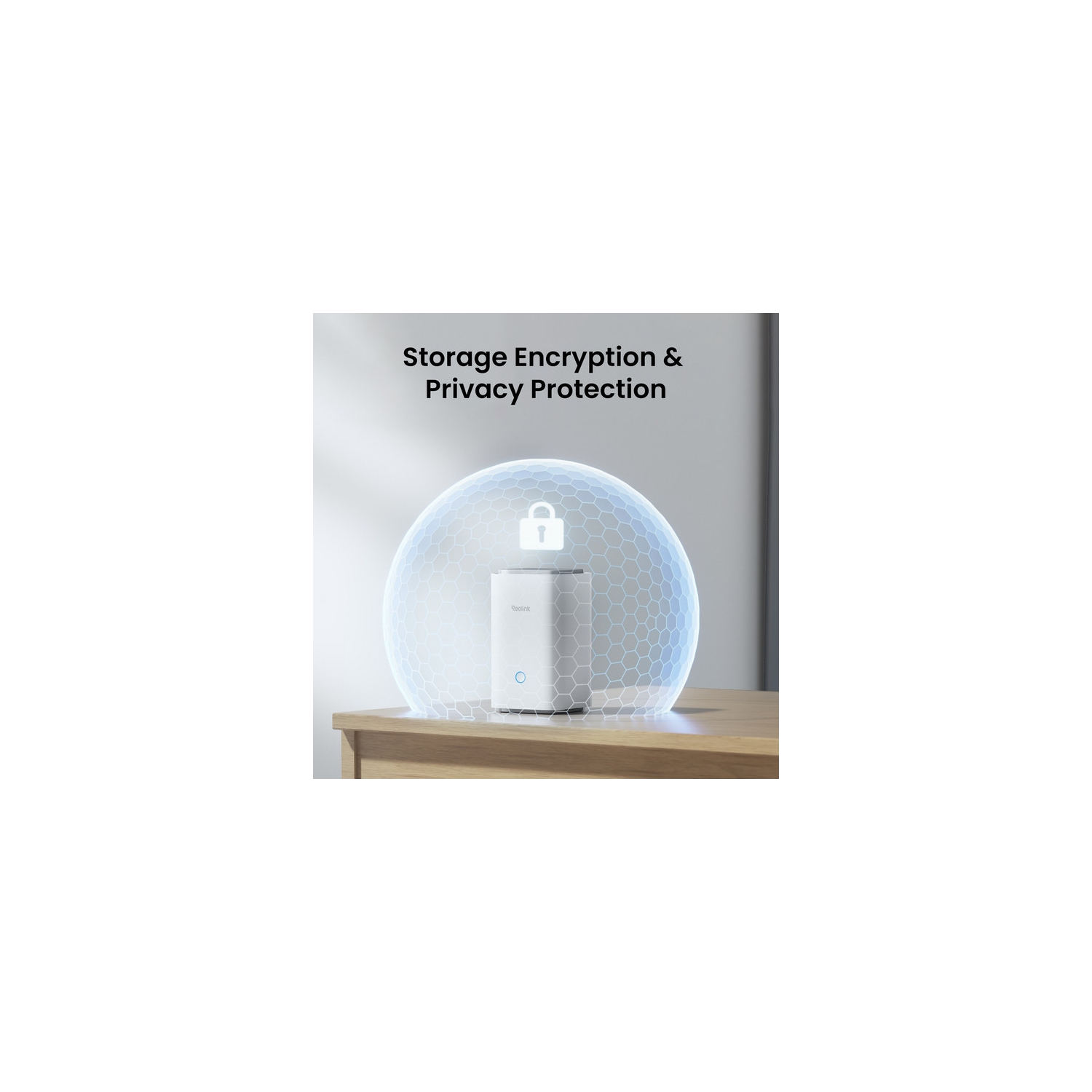 Reolink Home Hub – Centre de sécurité sans fil avec stockage local chiffré et gestion de plusieurs appareils, système extensible jusqu'à 8 caméras