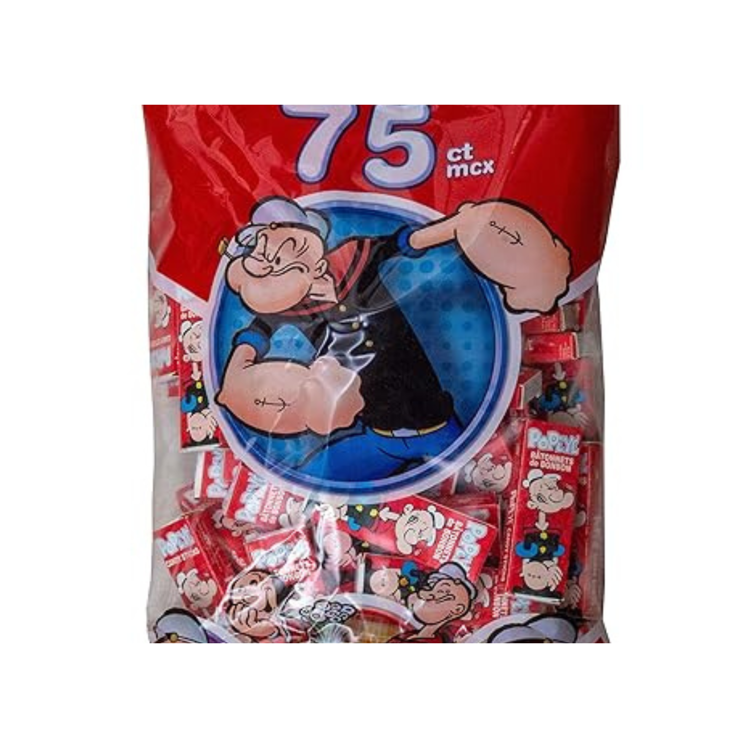 POPEYE Jumbo Sticks, 75 Count, 187 Grams
