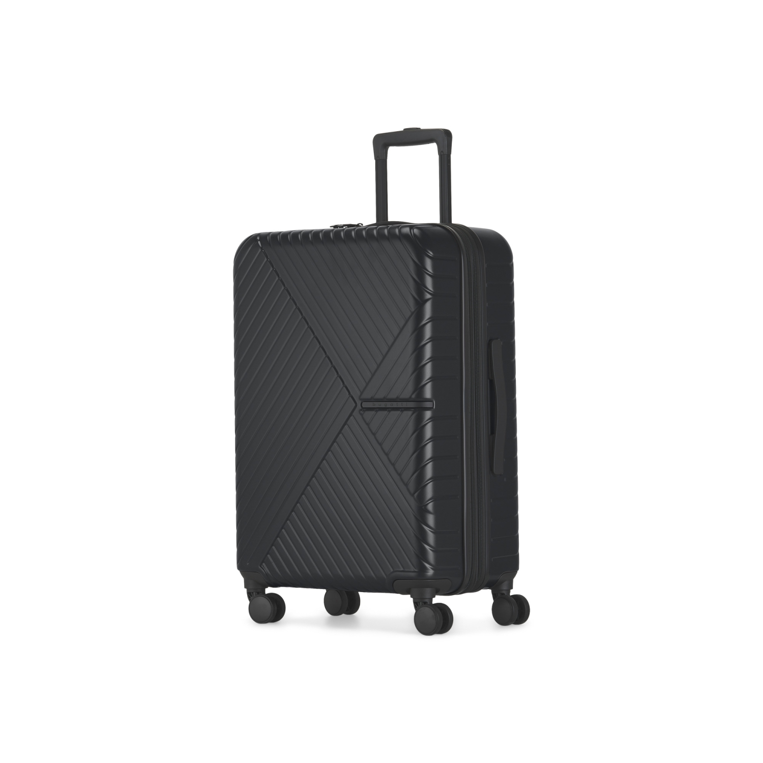 Valise rigide moyenne extensible Berlin de Bugatti - Anthracite