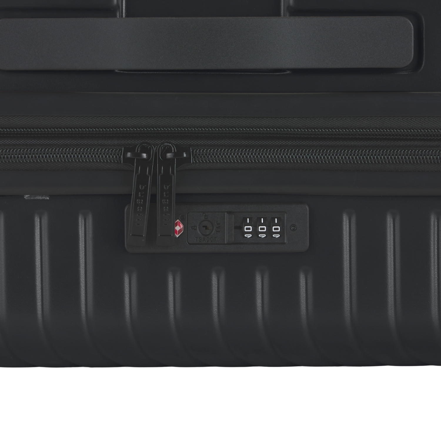 Valise rigide moyenne extensible Berlin de Bugatti - Anthracite