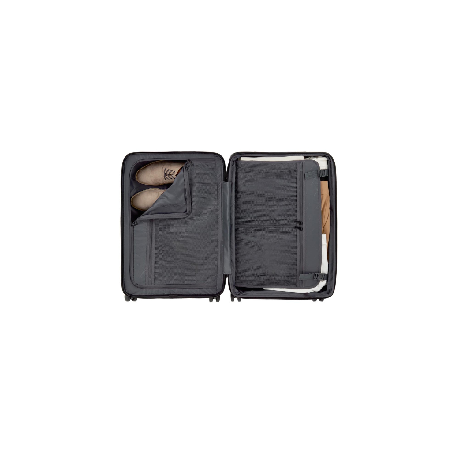 Valise rigide moyenne extensible Berlin de Bugatti - Rose