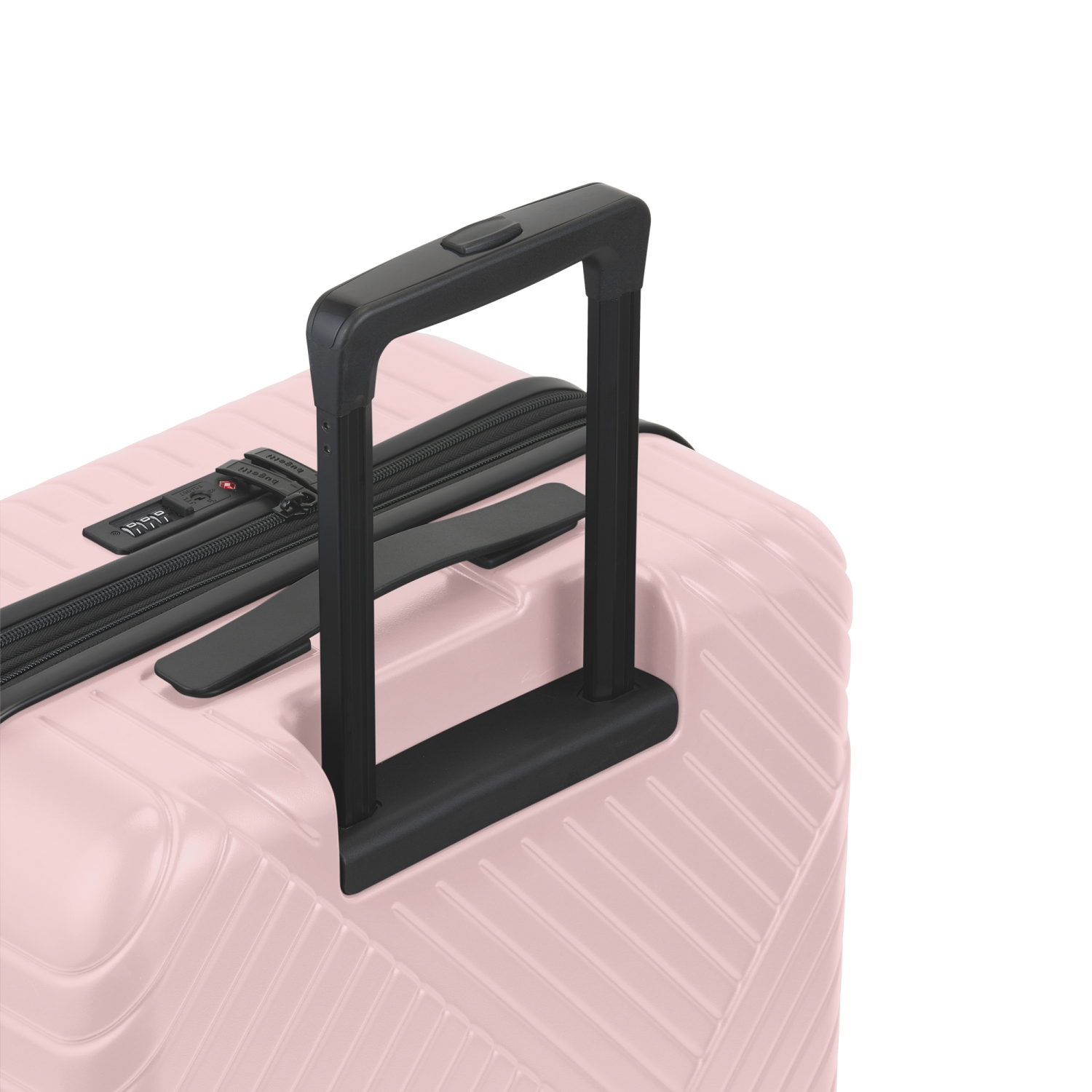 Valise rigide moyenne extensible Berlin de Bugatti - Rose