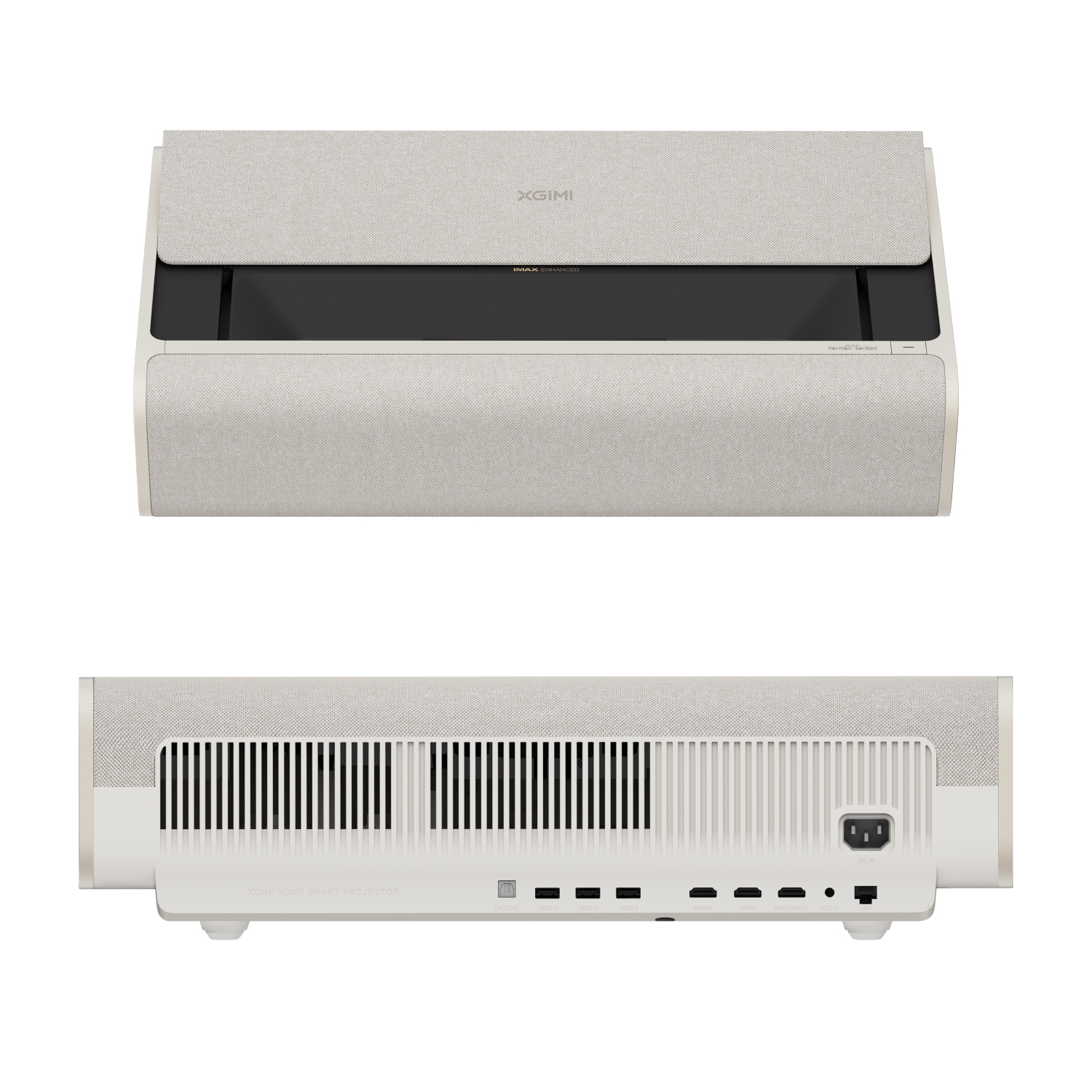 Projecteur laser XGIMI AURA 2 4K à focale ultra courte pour cinéma maison, films, vidéos, jeux vidéo, écran jusqu'à 150&nbsp;po, télévision par