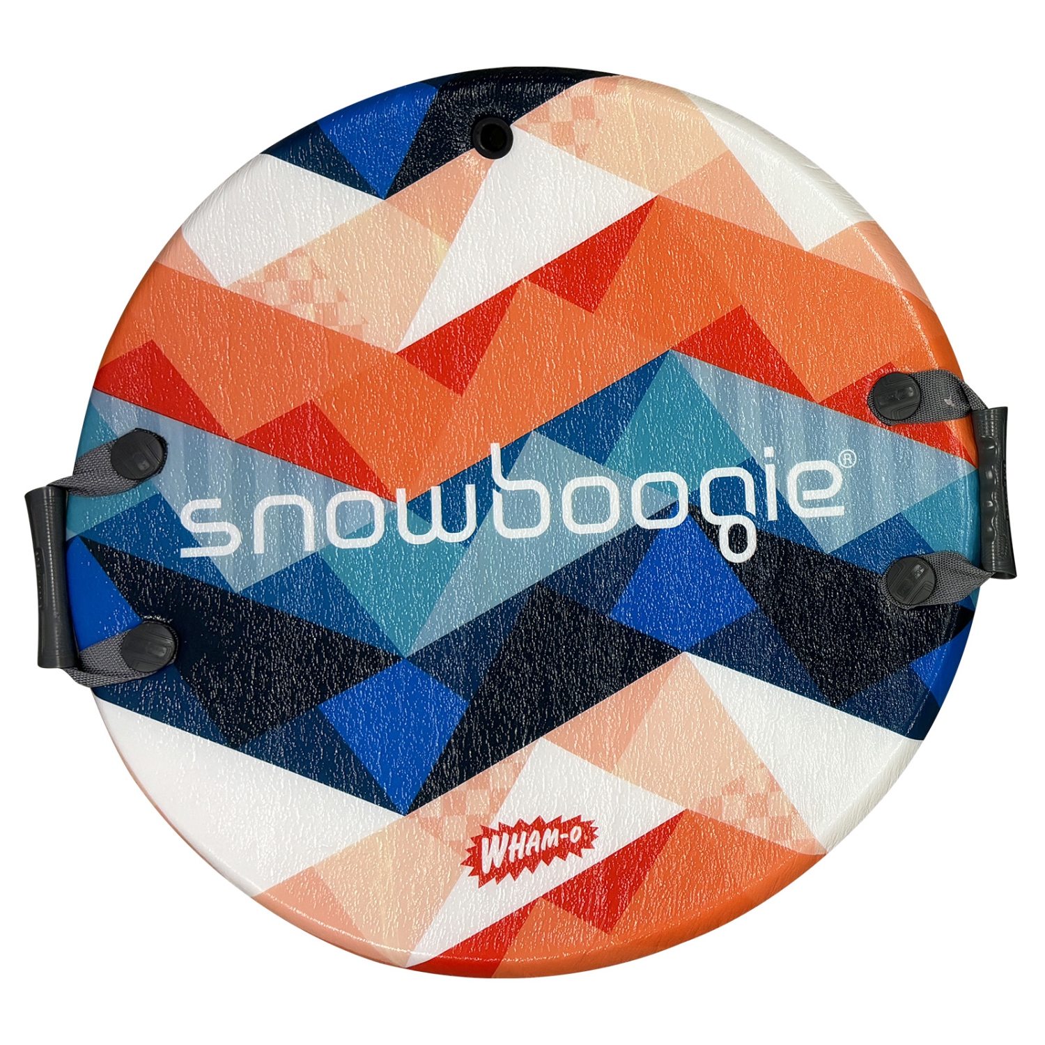 WHAM-O Winter – Traîneau à neige à un cycliste de 26&nbsp;po, traîneau à disque pneumatique avec centre en mousse de polyéthylène, poignées lisses et