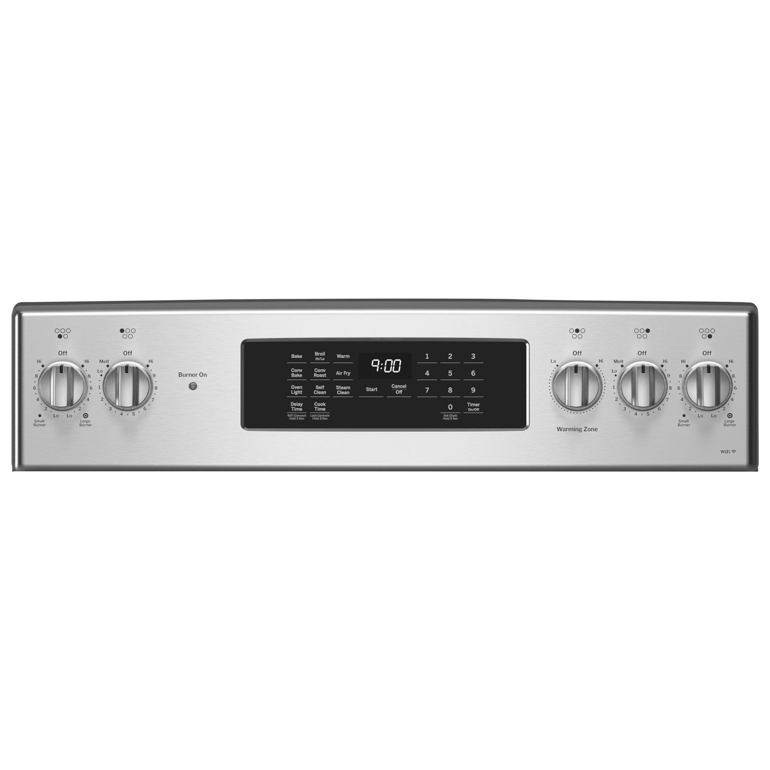 Cuisinière électrique autonome à 5 éléments 6,2 pi³ 30 po Profile de GE - Acier inoxydable