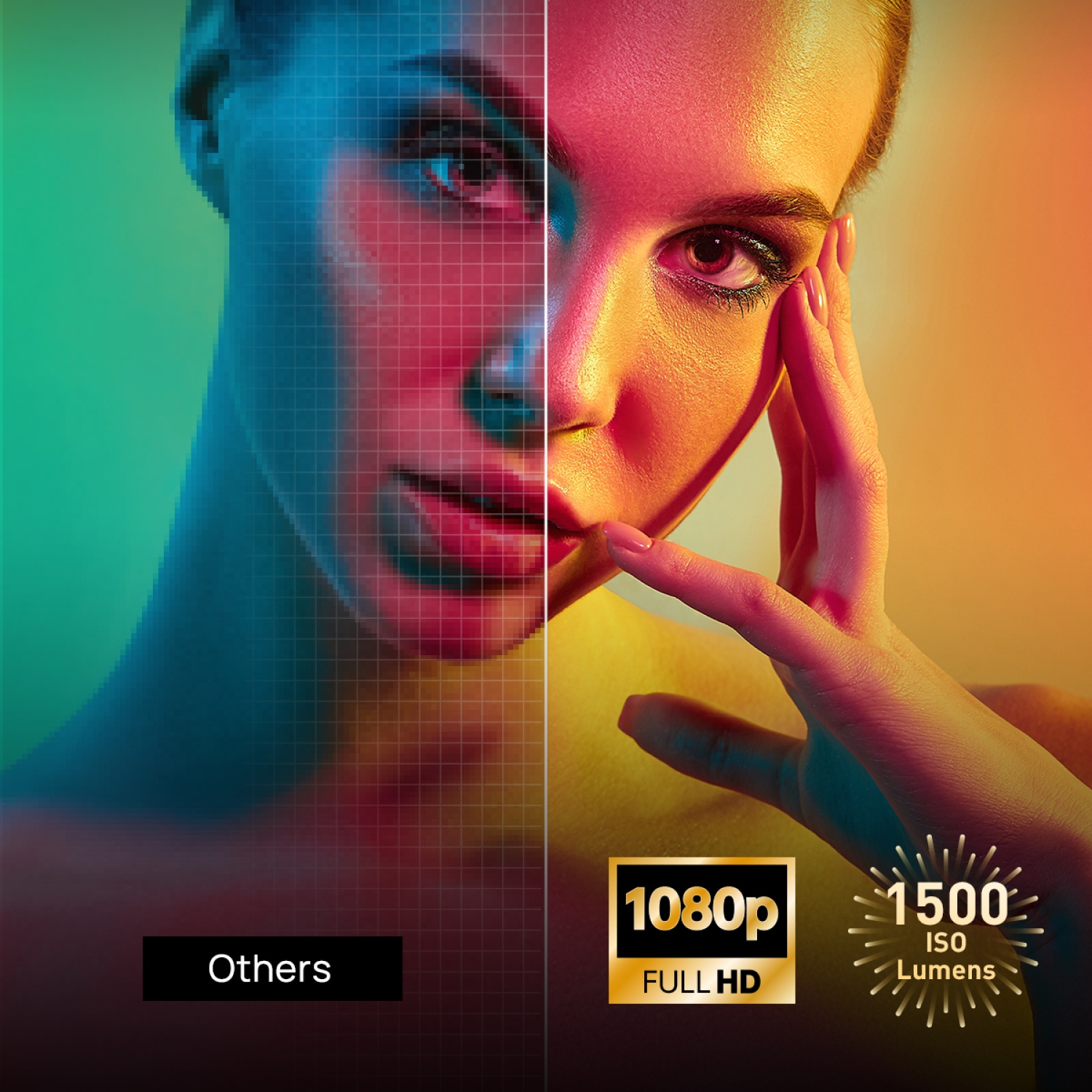 Open Box - XGIMI Horizon Native FHD Home Theatre Projector, 1080p, 4K Videos Ready with Speaker, Bluetooth/Wifi/, Smartphone, Auto Focus/Keystone,