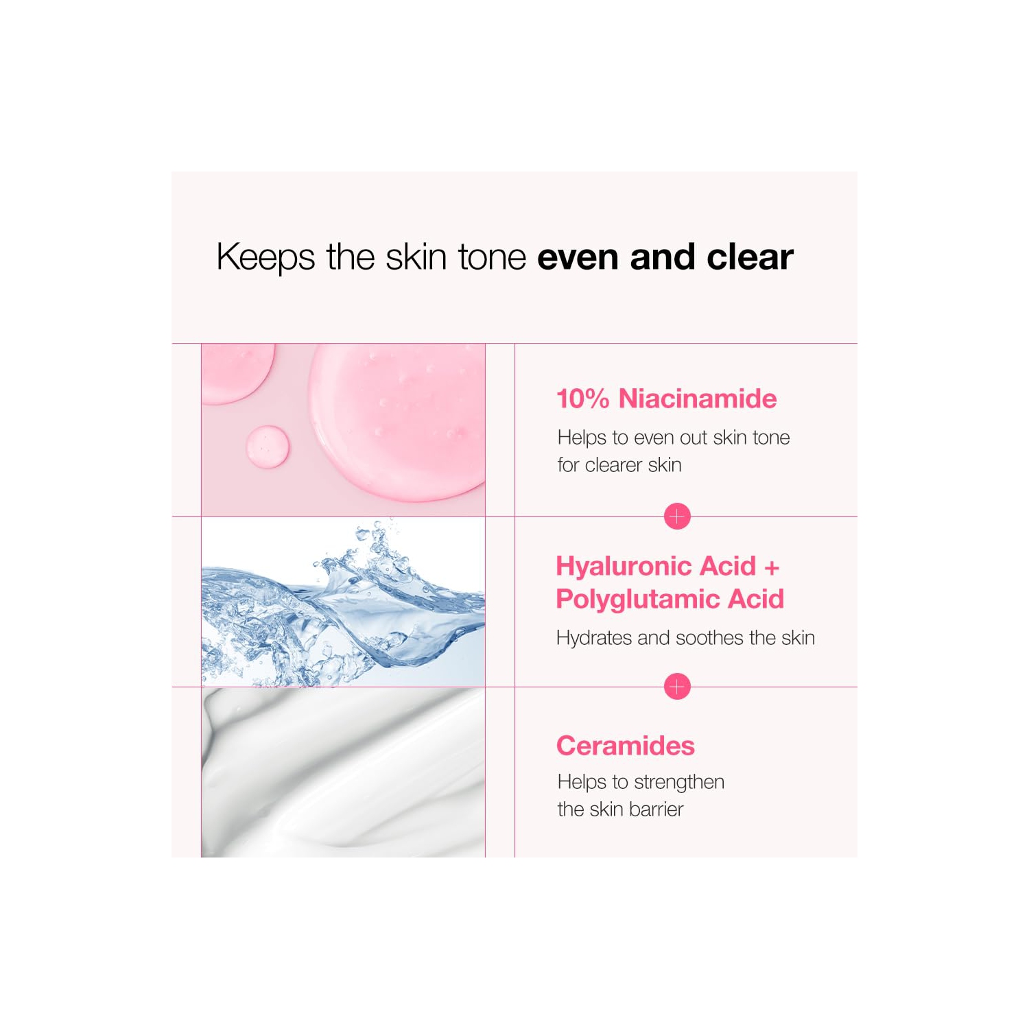Anua Niacinamide + 4% Tranexamic Acid Serum, Korean Glass Skin, Fragrance-Free