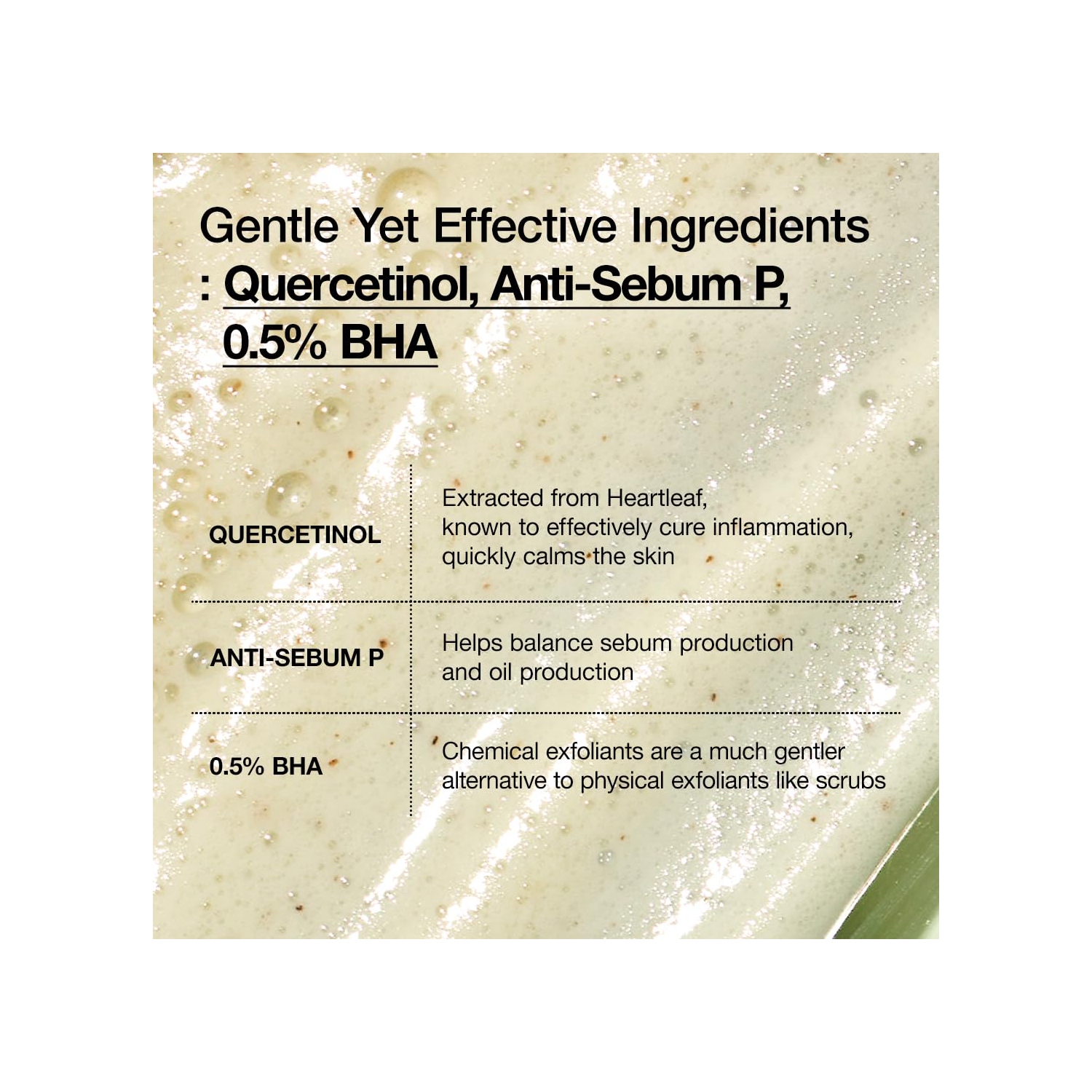 Anu – Mousse nettoyante en profondeur pour pores de cercetinol Heartleaf, soin de la peau coréen paq./2