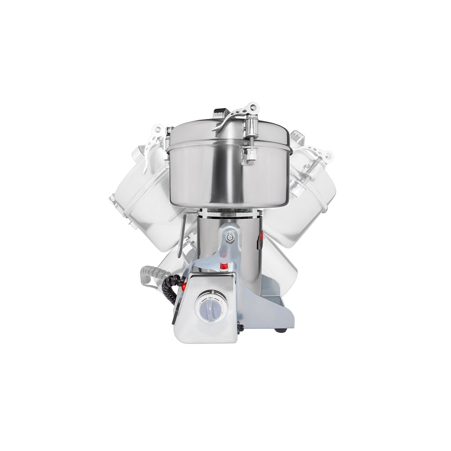 Broyeur d'aliments électrique à rotation A-S1500 - Broyeur haute vitesse en acier inoxydable | 1500 gr | 110 V