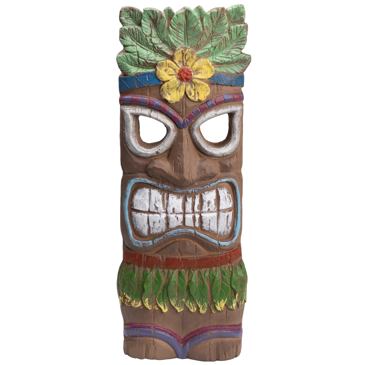 Tropical Tiki Hanging Wall Decoration - 19"