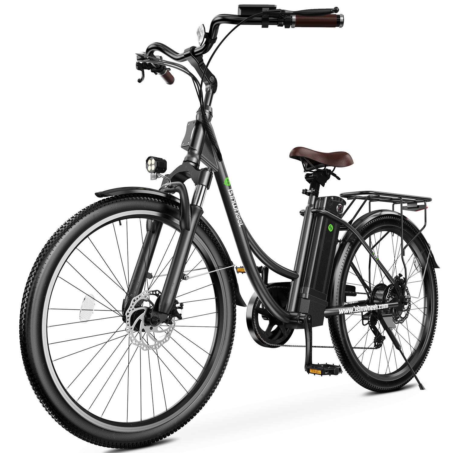 Vélo électrique pour adultes U2 d'isinwheel - Noir