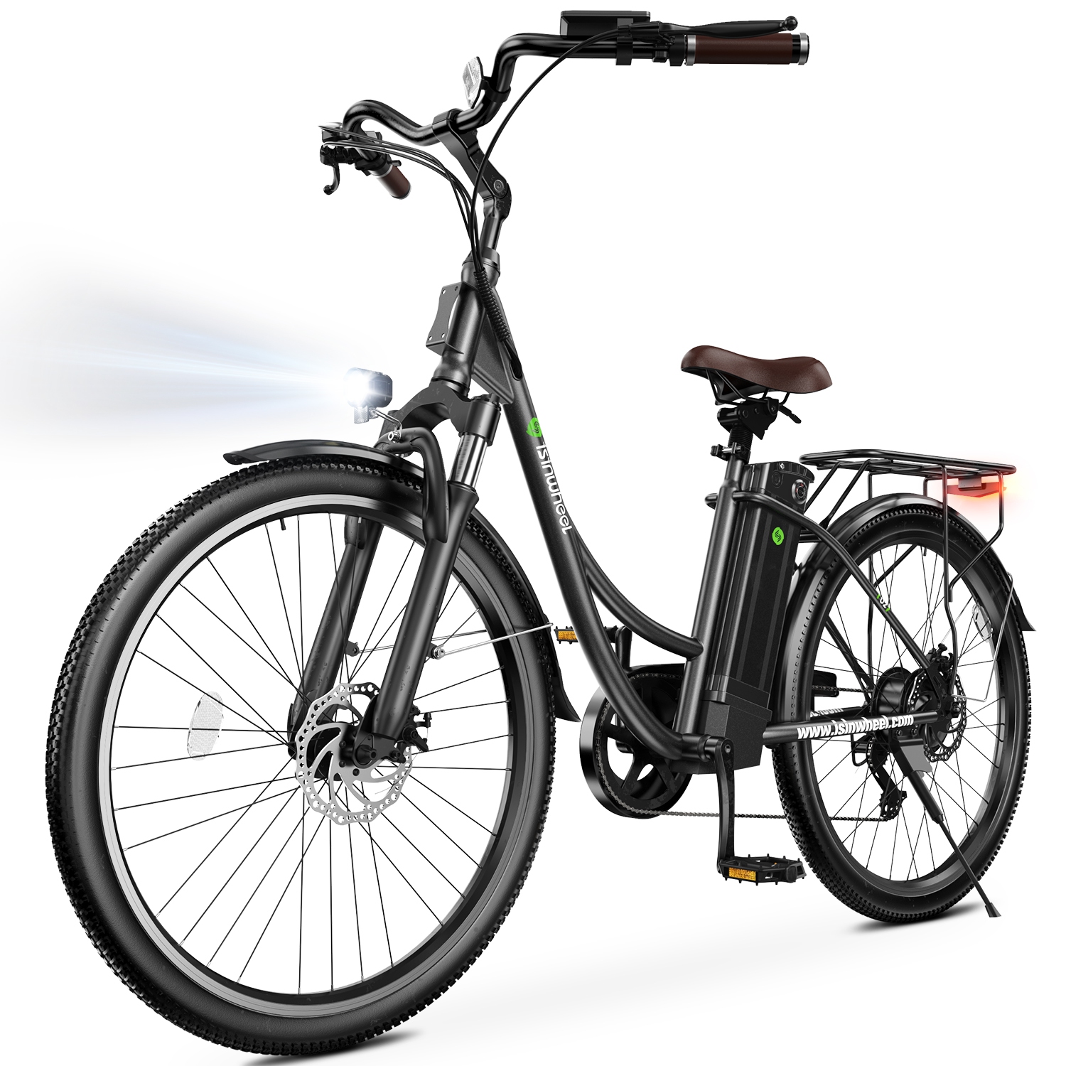 Vélo électrique pour adultes U2 d'isinwheel - Noir