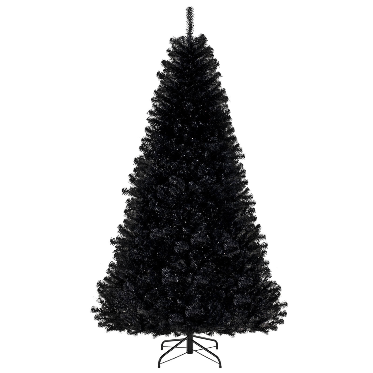 Costway 7 FT Halloween Tree Artificial Decoration Tree with 1040 Branch Tips 6 Lighting Modes