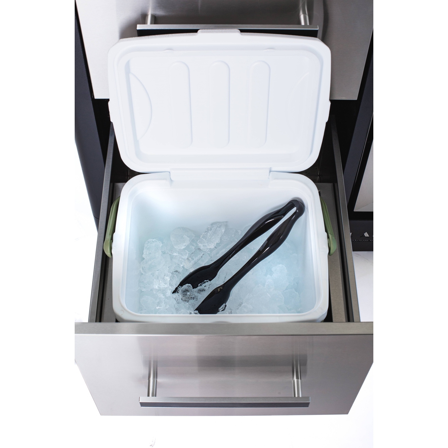 Grand chariot de bar/centre de préparation extérieur Mont Alpi - Acier inoxydable