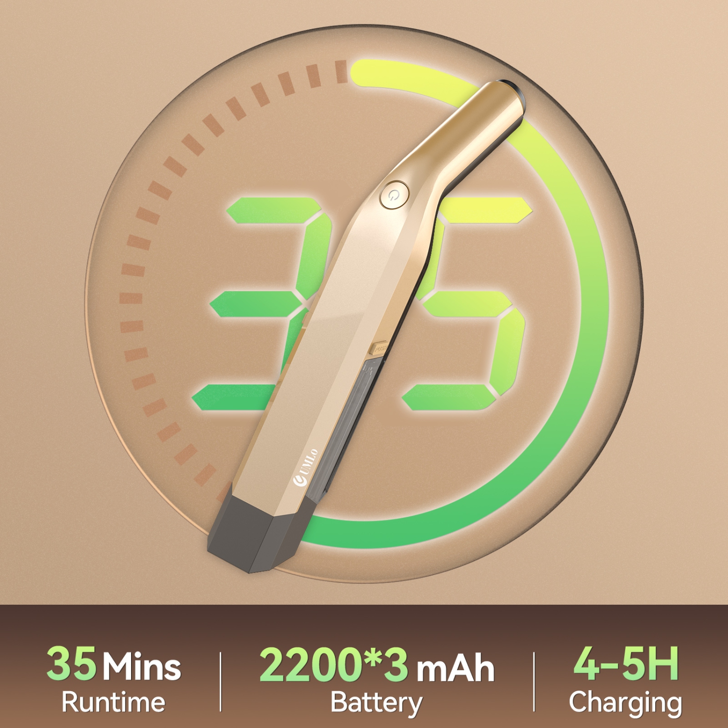 Aspirateur à main sans fil H7, aspirateur de voiture avec moteur sans balais et aspiration de 20 kPa, 1.2&nbsp;lb léger, mini aspirateur mince pour