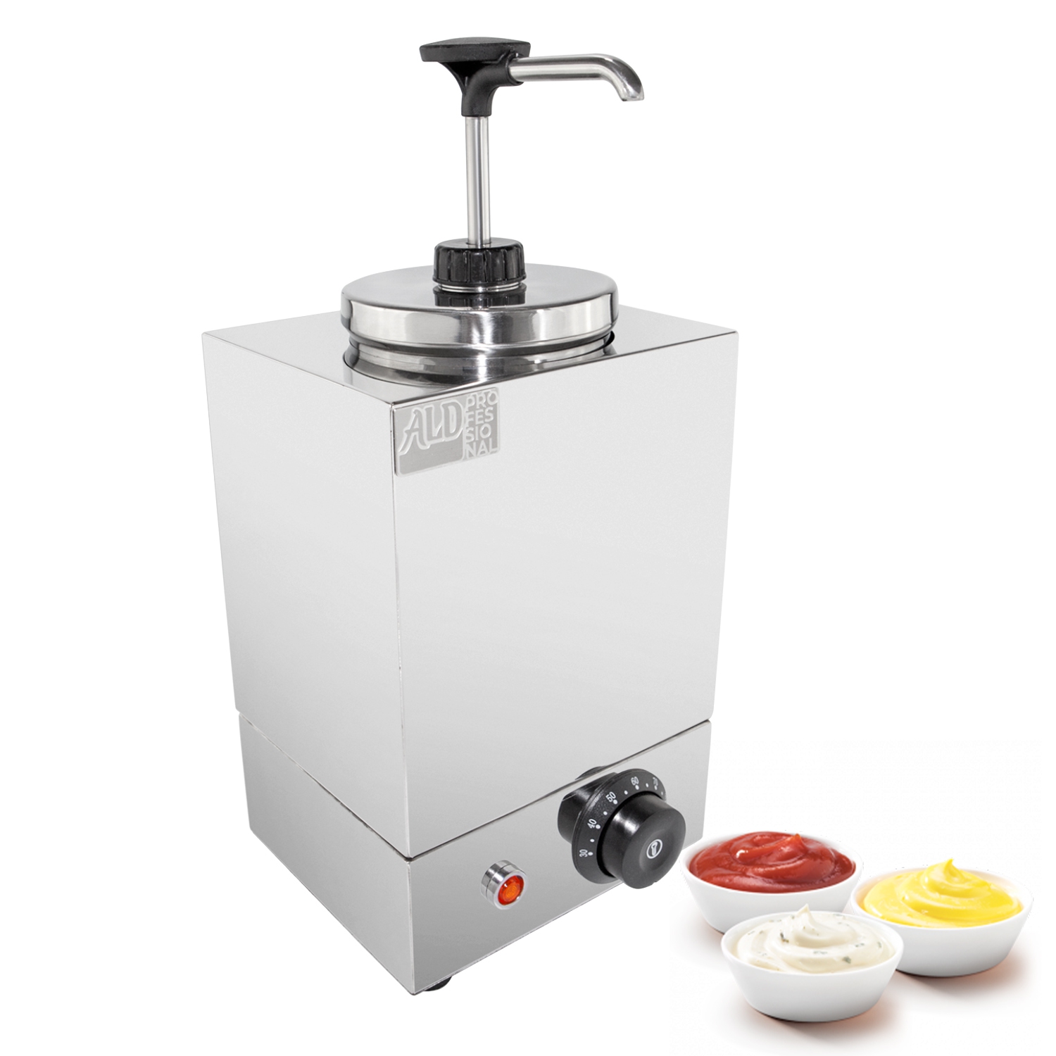 AP-313 Sauce Dispenser | 1-Head Sauce Warmer | Hot Fudge Warmer | 110V