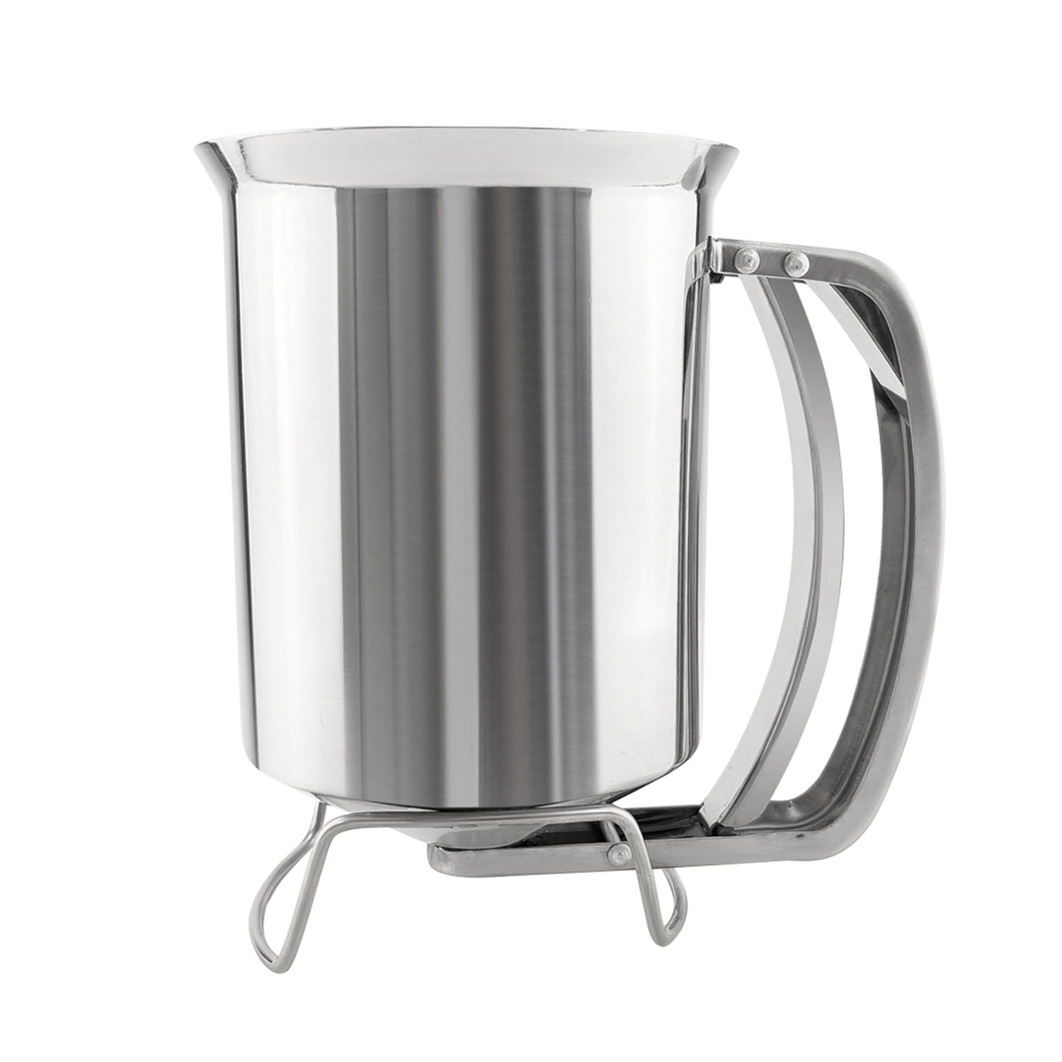 Aldkitchen dough dispenser | stainless steel batter dispenser | 0.8 l