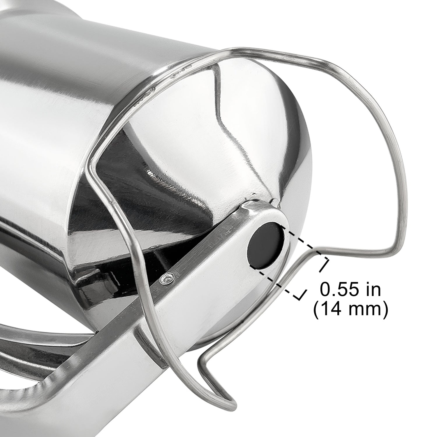 Aldkitchen dough dispenser | stainless steel batter dispenser | 0.8 l