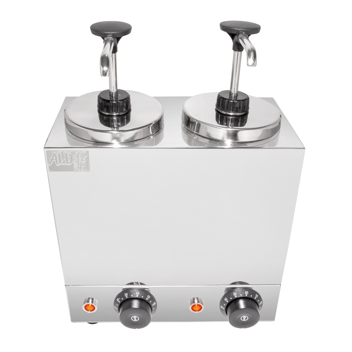 AP-314 Sauce Dispenser | 2-Head Sauce Warmer | Hot Fudge Warmer | 110V